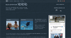 Desktop Screenshot of blue-adventure.com